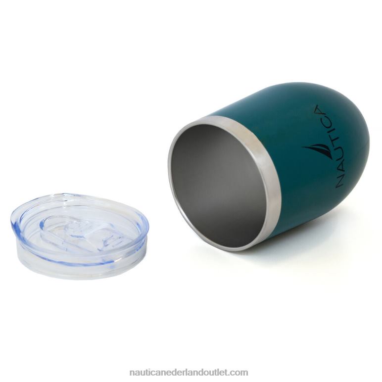 logo dubbelwandige RVS korte drinkbeker multi Nautica 0828F252 Heren