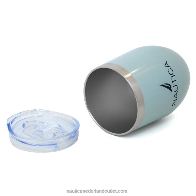 logo dubbelwandige RVS korte drinkbeker multi Nautica 0828F267 Heren