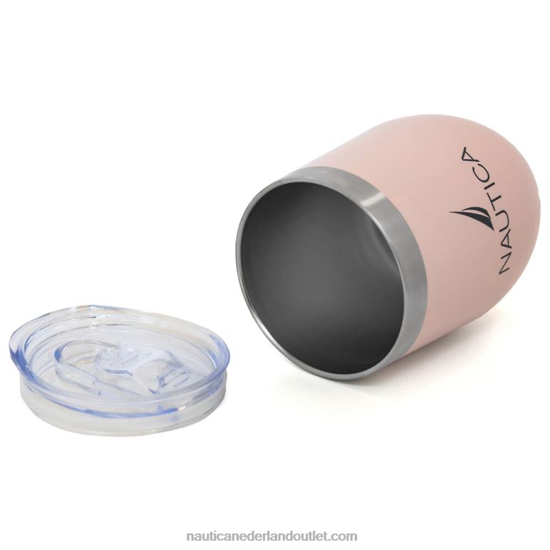 logo dubbelwandige RVS korte drinkbeker multi Nautica 0828F925 Heren