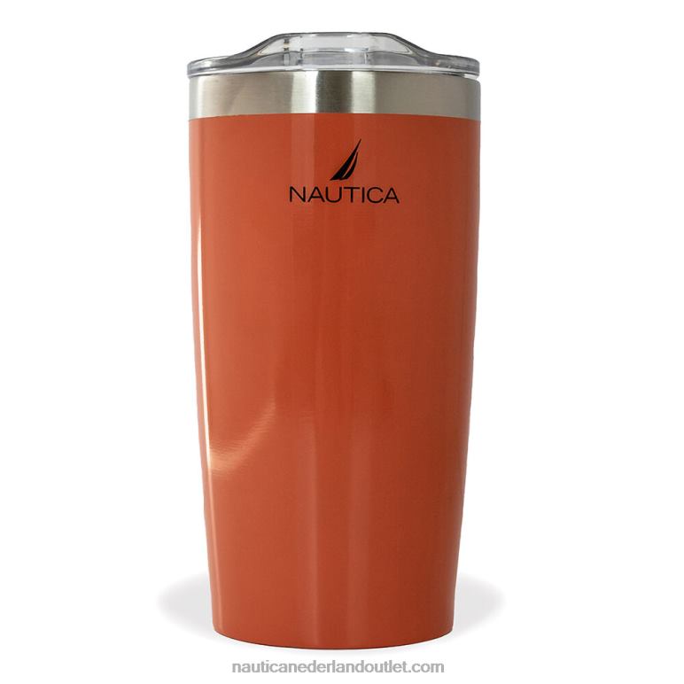 logo dubbelwandige roestvrijstalen beker multi Nautica 0828F323 Heren