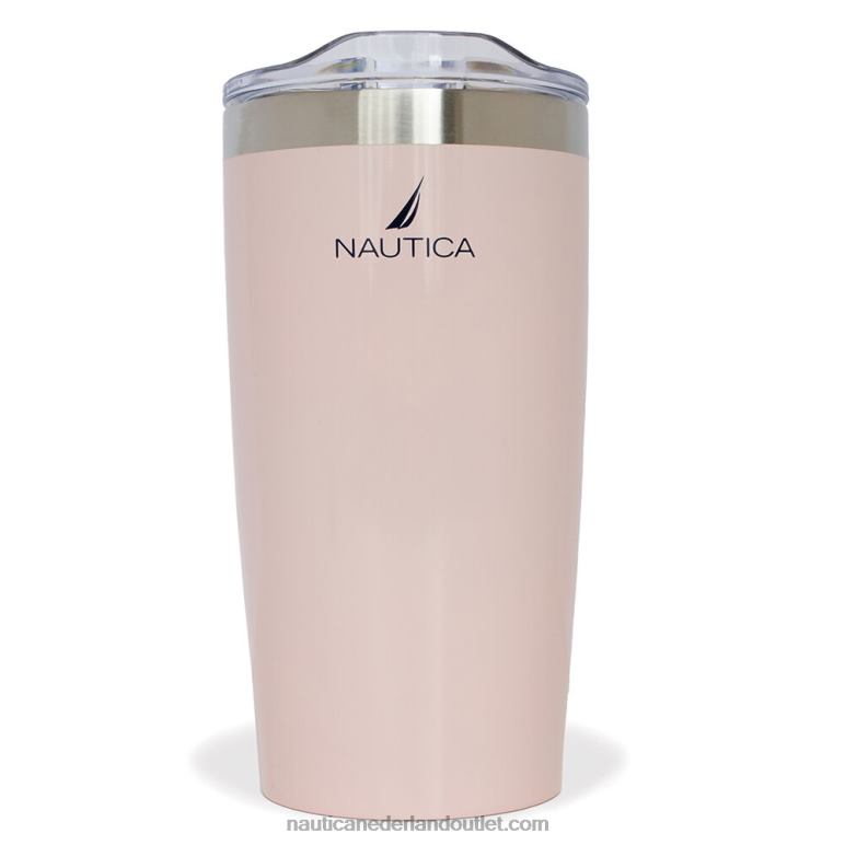 logo dubbelwandige roestvrijstalen beker multi Nautica 0828F903 Heren