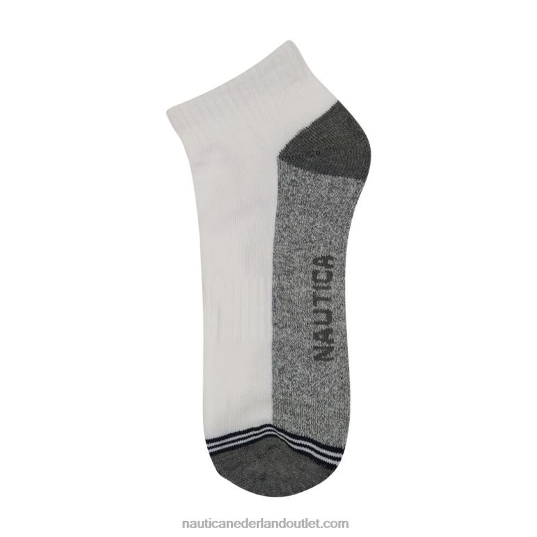 atletische core quarter sokken 8-pack multi Nautica 0828F179 Heren