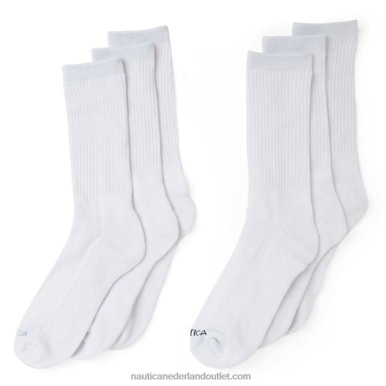 atletische crew sokken 5-pack duif Nautica 0828F122 Heren