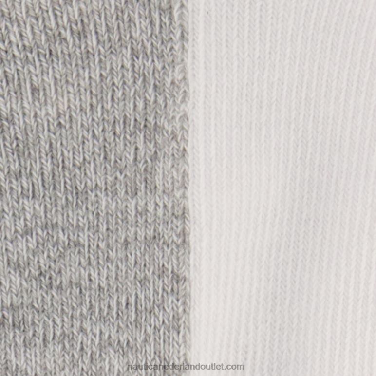 atletische laag uitgesneden sokken 6-pack duif Nautica 0828F66 Heren