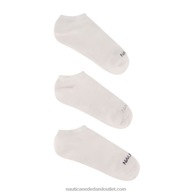 sokken met elastische voering met logo 6-pack zwart Nautica 0828F67 Heren