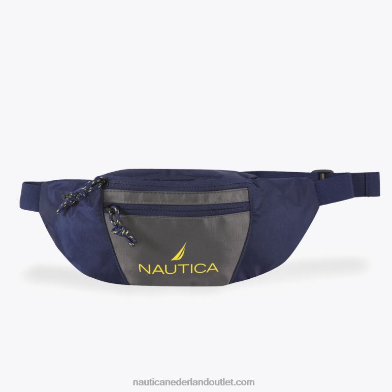 logo heuptasje werkhemd blauw Nautica 0828F274 Heren