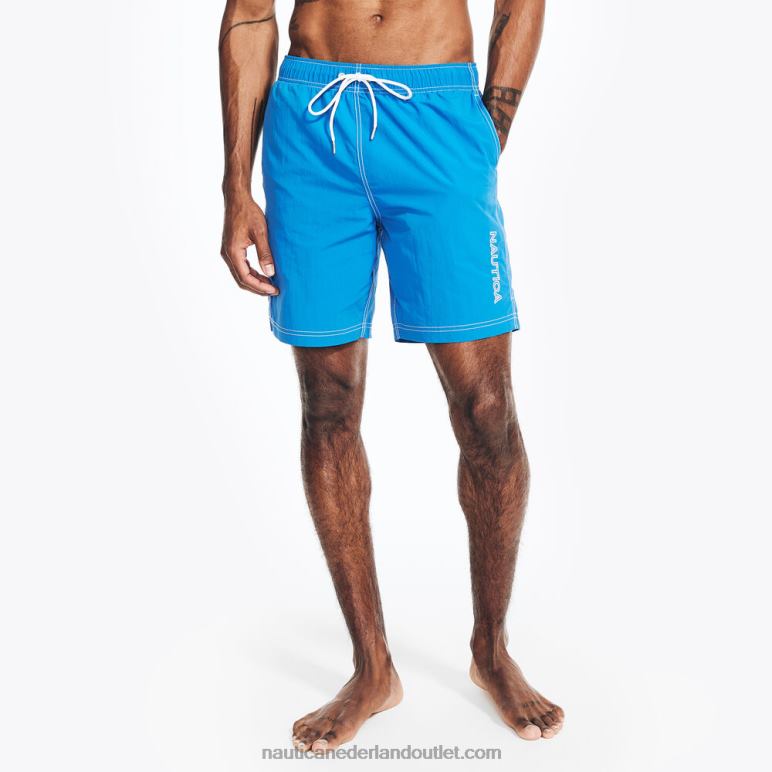 20 cm sneldrogende zwembroek echte marine Nautica 0828F4 Heren