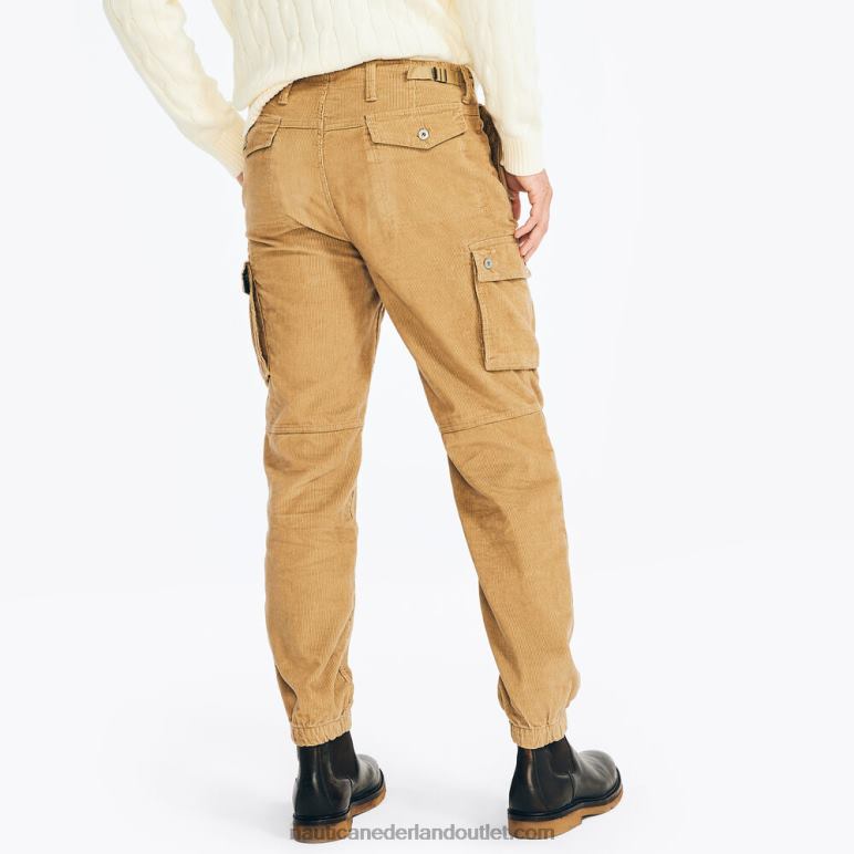 corduroy cargo-joggingbroek toscaanse kleur Nautica 0828F637 Heren