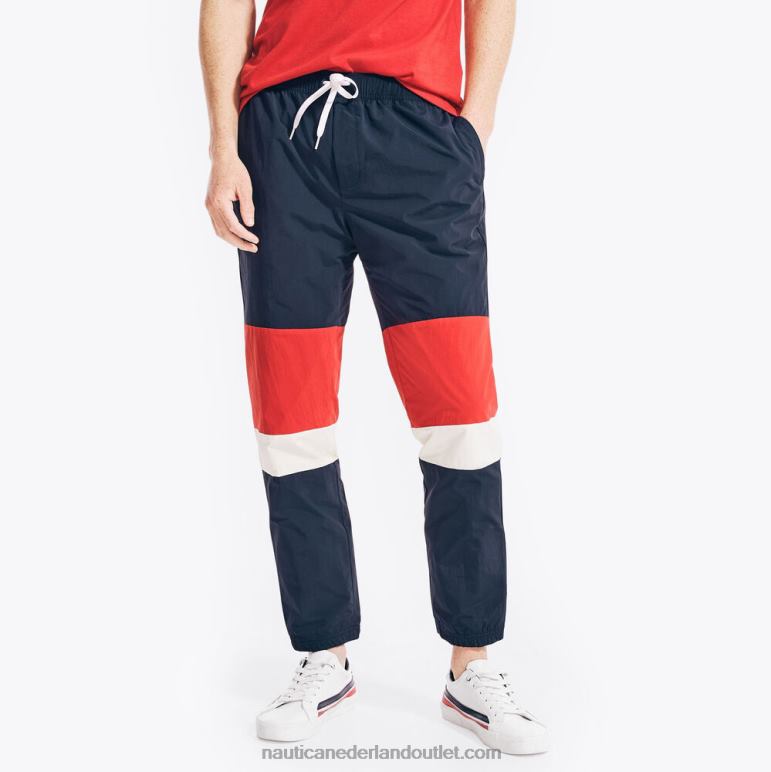 heruitgave colorblock trainingsbroek marine Nautica 0828F276 Heren