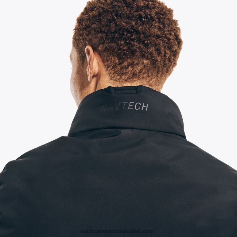 navtech duurzaam vervaardigd waterbestendig vest echt zwart Nautica 0828F470 Heren