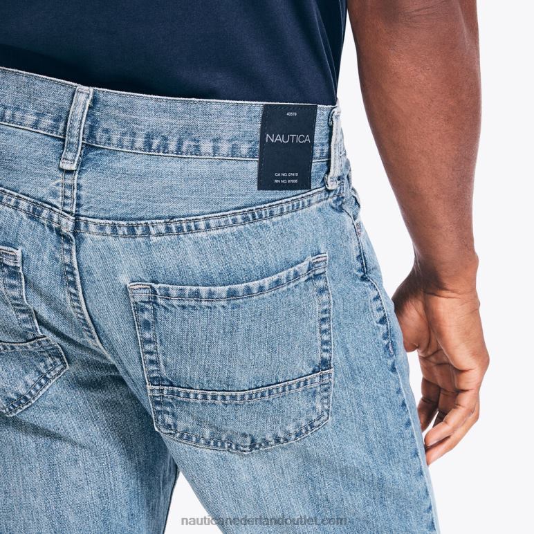 jeans met relaxte pasvorm oever wassen Nautica 0828F23 Heren