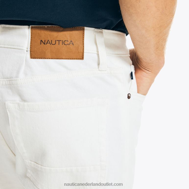 vintage rechte stretchdenim zilverreiger Nautica 0828F684 Heren