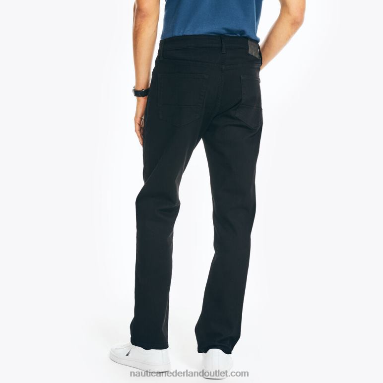 vintage rechte stretchdenim zwarte inkt wassen Nautica 0828F708 Heren