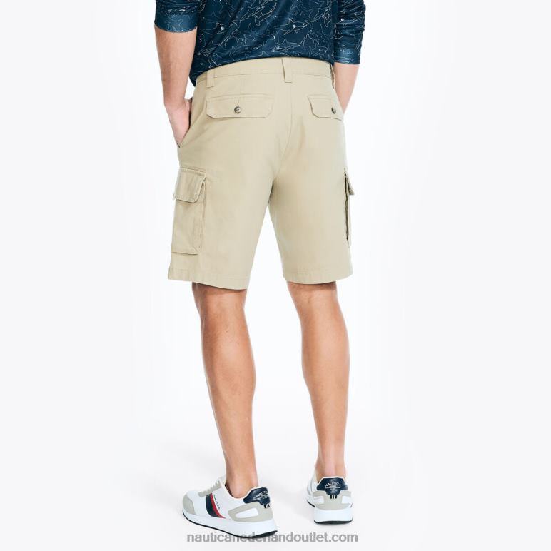 9,5\" navigator stretch cargo short strandzand Nautica 0828F17 Heren