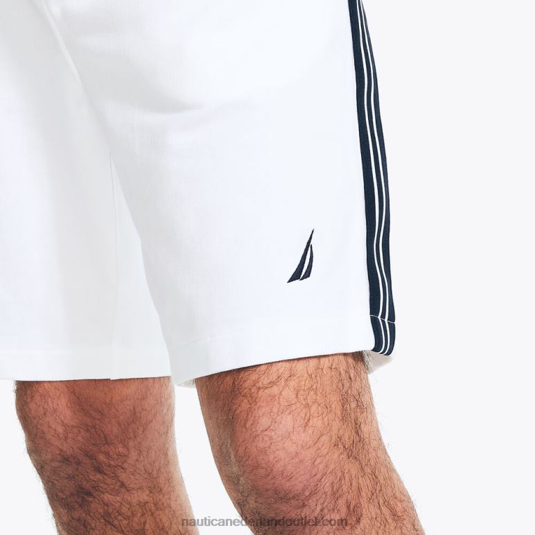 9\" badstof kort Helder wit Nautica 0828F572 Heren