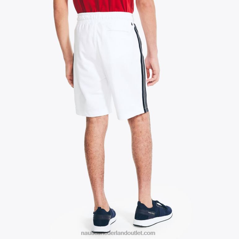 9\" badstof kort Helder wit Nautica 0828F572 Heren