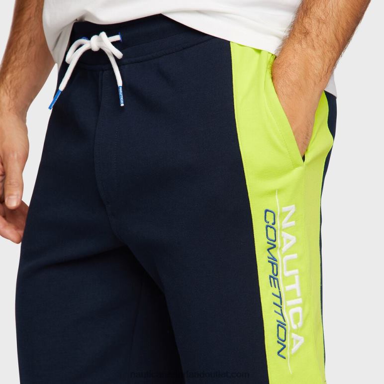 grote en lange wedstrijdshort met klassieke pasvorm marine Nautica 0828F699 Heren