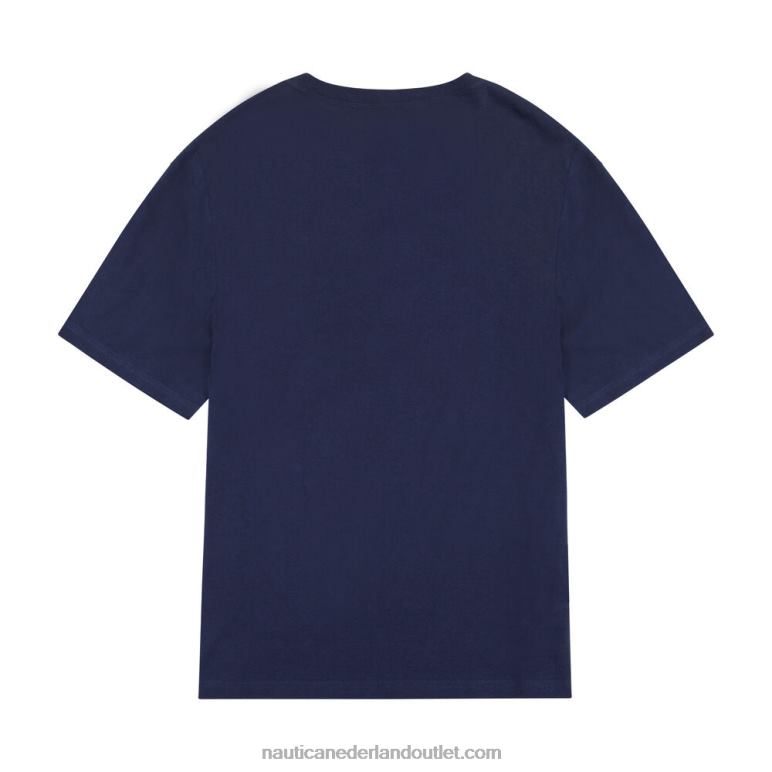 T-shirts met ronde hals 3-pack bruinen Nautica 0828F175 Heren