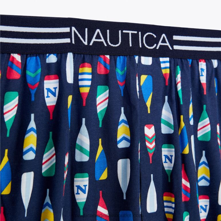 gebreide boxer met riemprint atlantische lite Nautica 0828F61 Heren