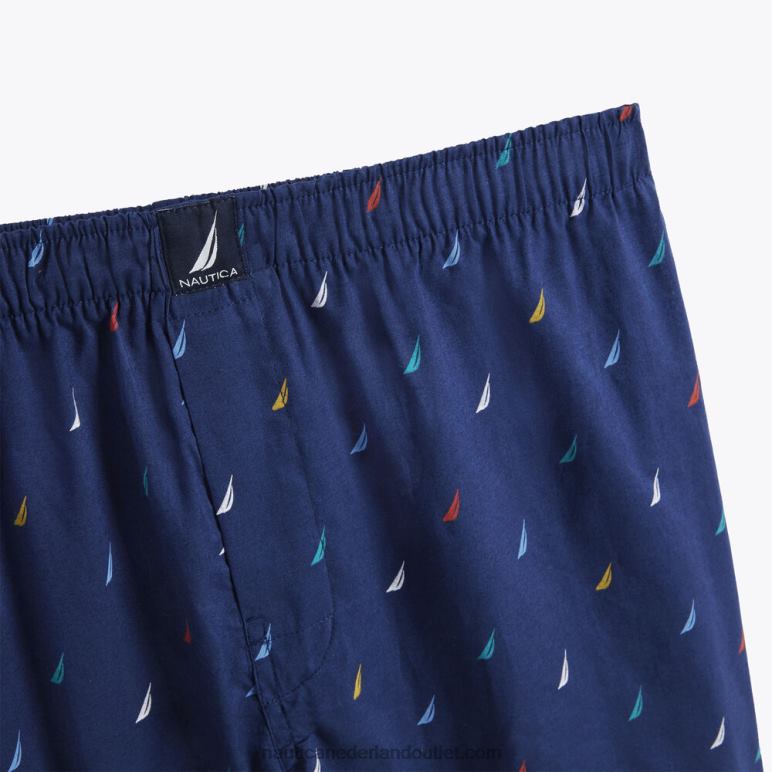 katoenen boxer van j-class multi Nautica 0828F127 Heren