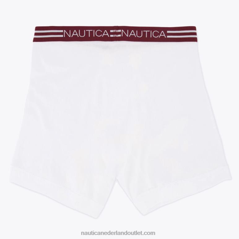 katoenen boxershorts 4-pack abalone heide Nautica 0828F686 Heren