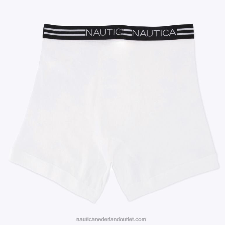 katoenen boxershorts 4-pack abalone heide Nautica 0828F686 Heren