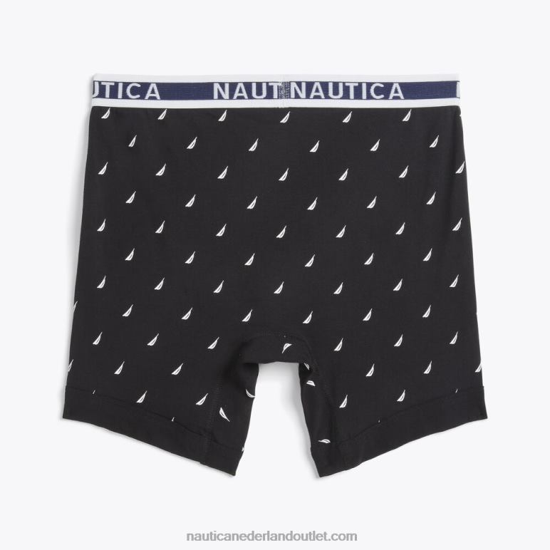 katoenen stretch boxershorts 3-pack zinfandel Nautica 0828F97 Heren