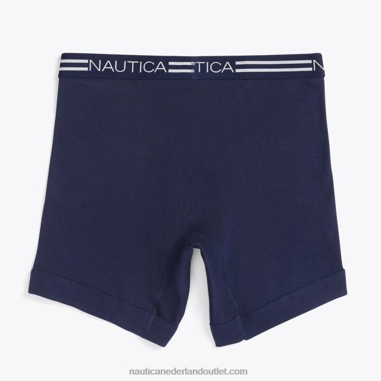 klassieke boxershorts 3-pack olijf grijs Nautica 0828F65 Heren