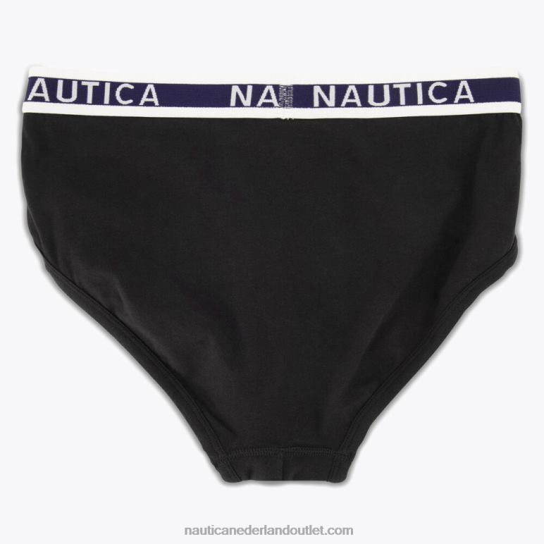 slips van stretchkatoen 3-pack houtskool t Nautica 0828F606 Heren