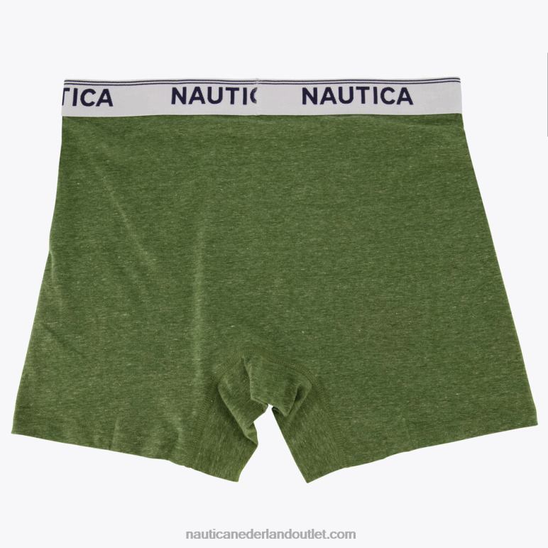 stretch performance boxershorts 3-pack groene appel Nautica 0828F605 Heren