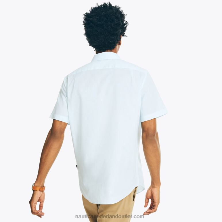 groot en lang stevig oxford overhemd zee mist Nautica 0828F518 Heren