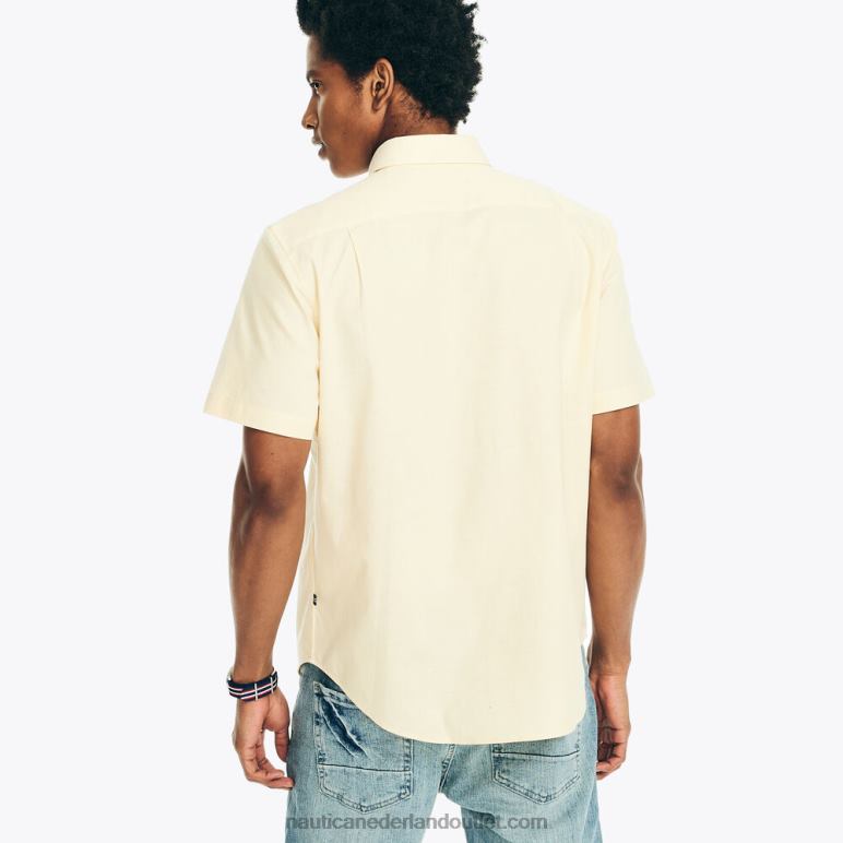 oxford overhemd met korte mouwen zonneschijn Nautica 0828F13 Heren