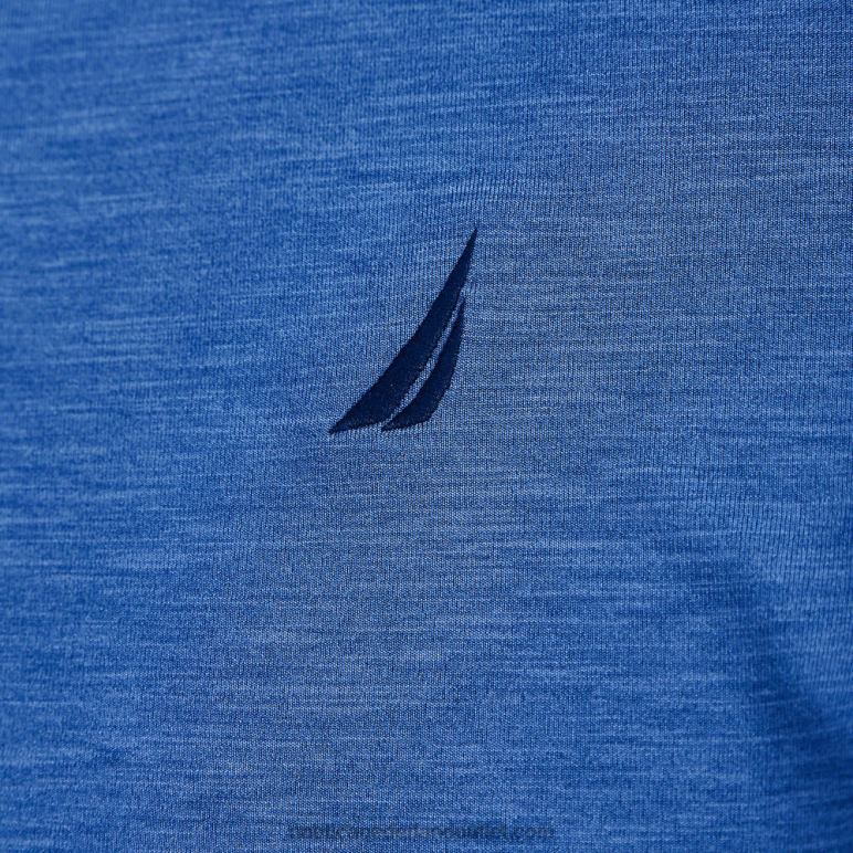 navtech polo met klassieke pasvorm stellaire blauwe heide Nautica 0828F7 Heren
