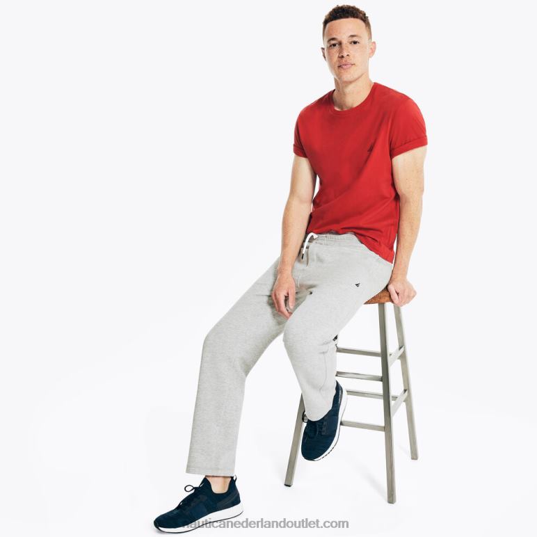 j-class fleece joggingbroek grijze heide Nautica 0828F38 Heren