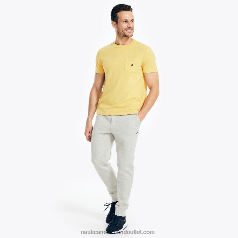 j-klasse fleece joggingbroek grijze heide Nautica 0828F27 Heren