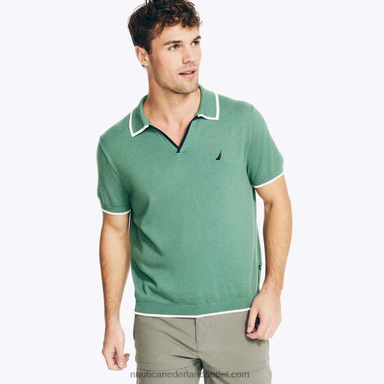 navtech sweater polo as groen Nautica 0828F233 Heren