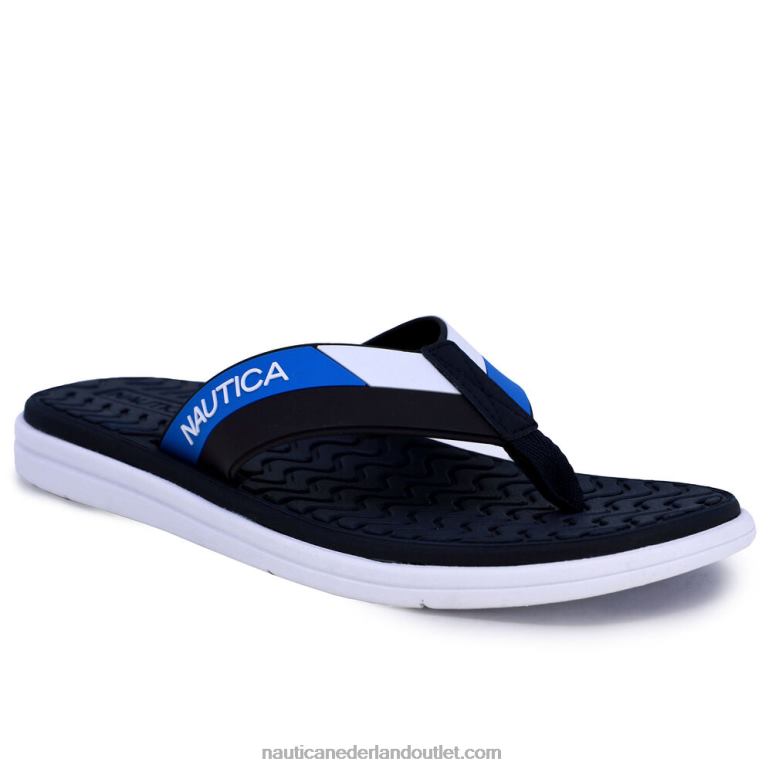 neale teenslipper marine Nautica 0828F366 Heren