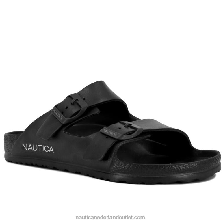 sandaal met gesp zwart Nautica 0828F675 Heren