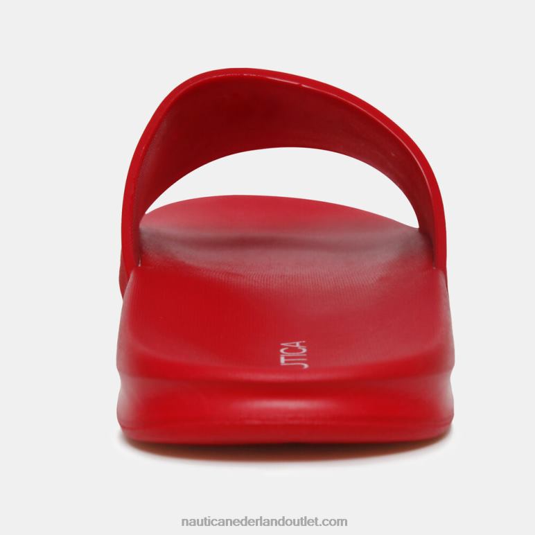 sandaal met logo-reliëf nautisch rood Nautica 0828F628 Heren