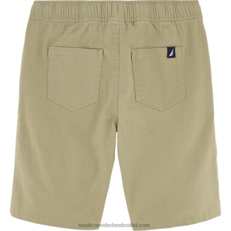 jongens effen pull-on short (8-20) gesso Nautica 0828F1052