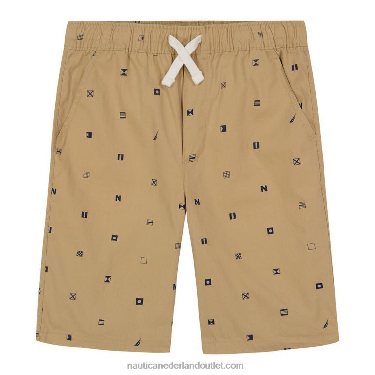 korte broek met print voor kleine jongens (4-7) zandbaai Nautica 0828F1248