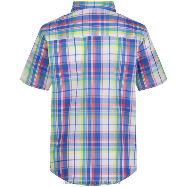 geruit hemd voor peuterjongens (2t-4t) antieke whitewash Nautica 0828F1271