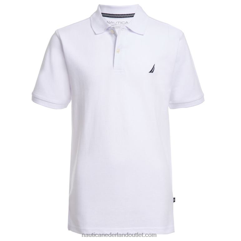 klassieke deckpolo voor jongens (8-20) antieke whitewash Nautica 0828F1065