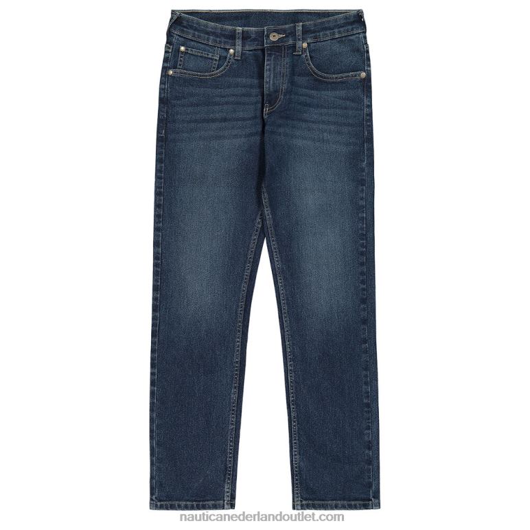 rechte jeans voor kleine jongens (4-7) diepe marine heide Nautica 0828F1080
