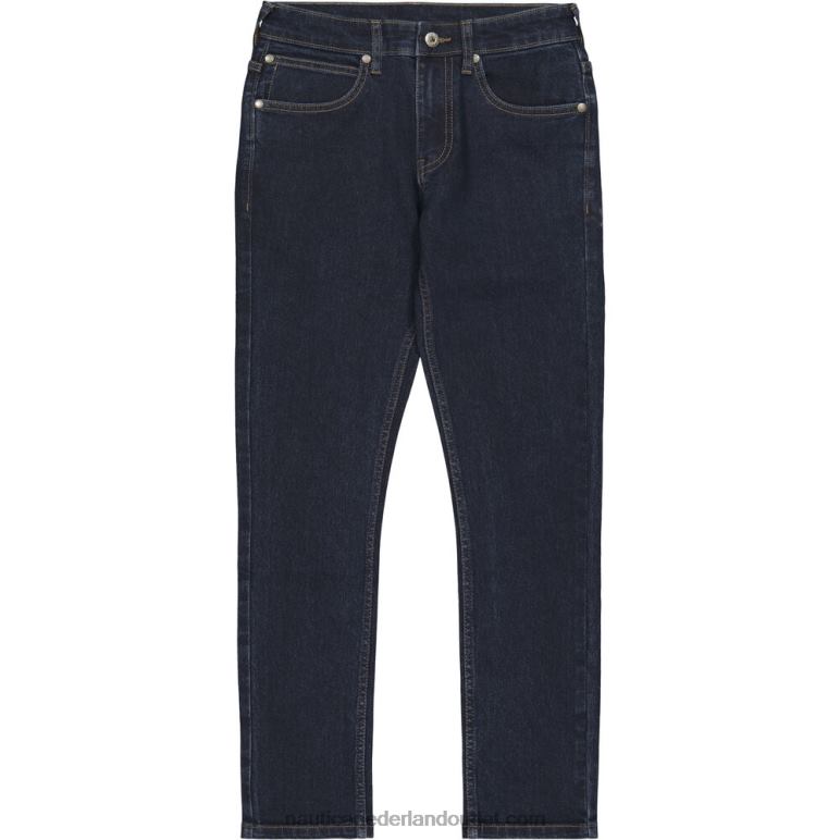 skinny jeans voor kleine jongens (4-7) dok blauw Nautica 0828F1169