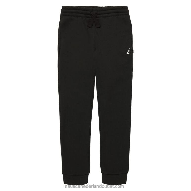 j-class jogger voor peuterjongens (2t-4t) zwart Nautica 0828F1102