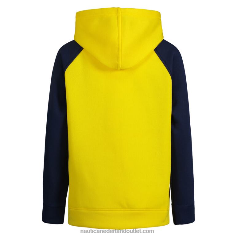 pullover met colorblock-logo voor peuterjongens (2t-4t) goudsbloem Nautica 0828F1172