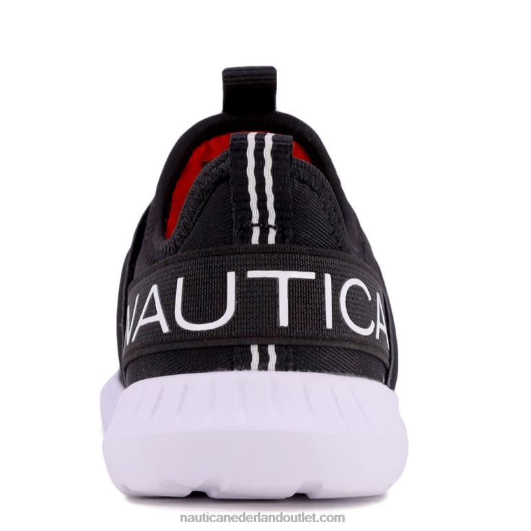 vetersneaker met logo voor jongens duif Nautica 0828F1279