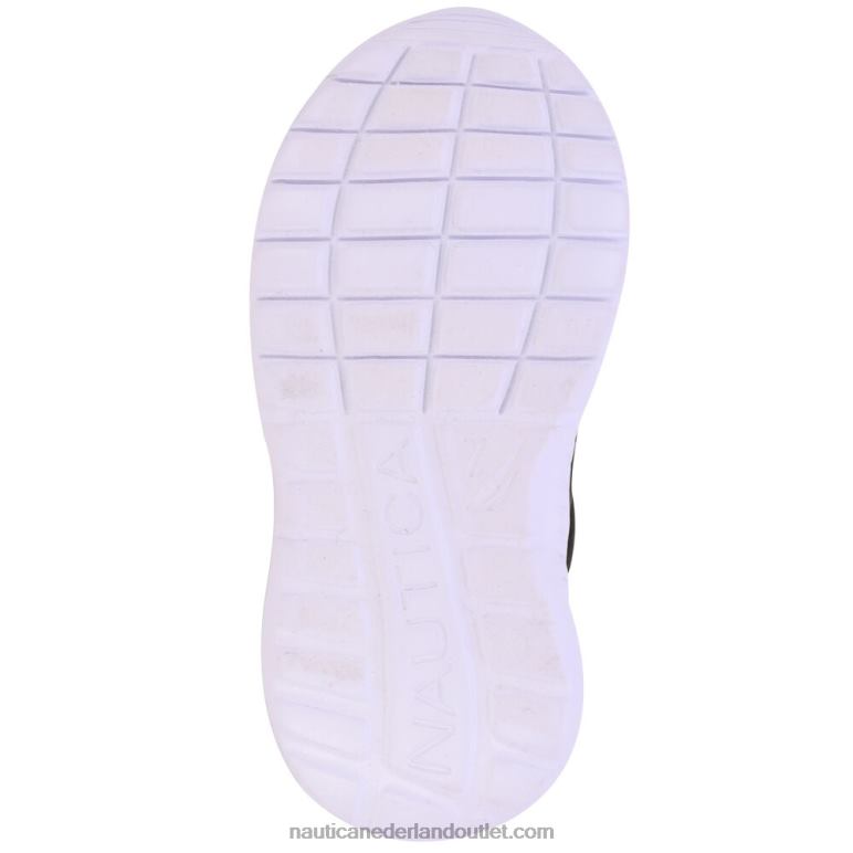 vetersneaker met logo voor jongens duif Nautica 0828F1279