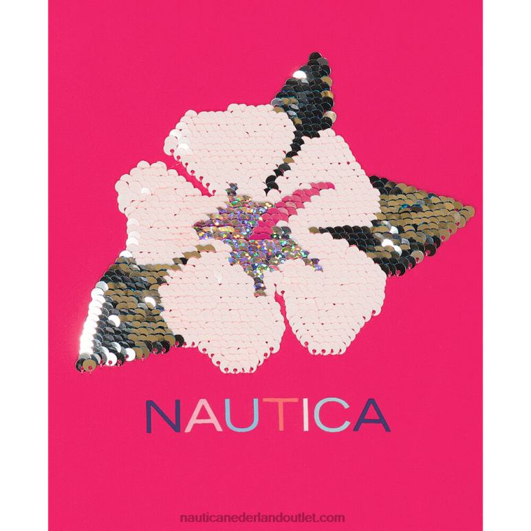 eendelig bloemenpakje voor kleine meisjes (4-6x) donkere acacia Nautica 0828F1520